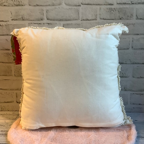 Spring Gatherings Beaded Bunny Pillow - Picture 3 of 4